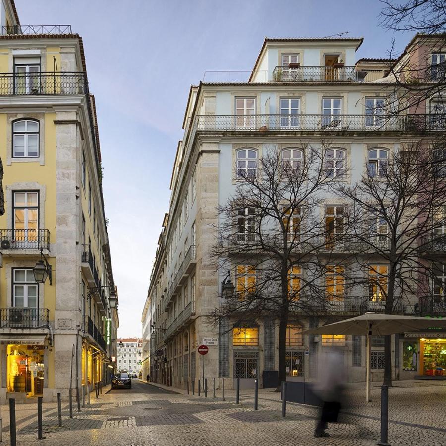 Quarto Com Varanda Na Rua Dos Douradores Lisboa Eksteriør bilde